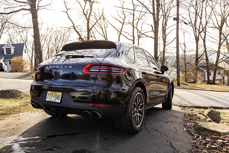 2017 Black Porsche Macan S